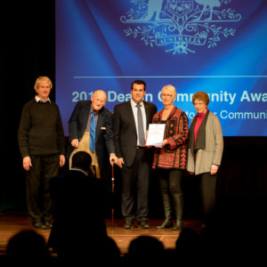 Team Bill from Maroondah Singers earns a Deakin Community Award